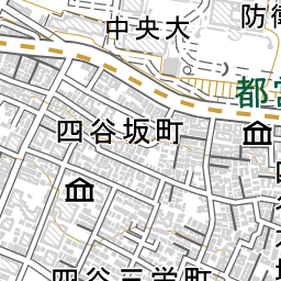 四谷三丁目駅 周辺の地図 地図ナビ