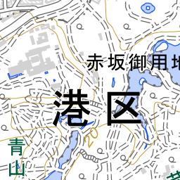 青山一丁目駅 周辺の地図 地図ナビ