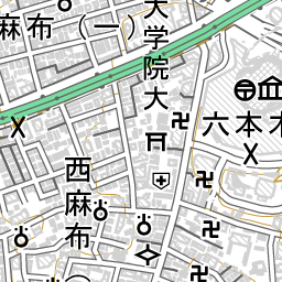 東京都港区西麻布３丁目 国勢調査町丁 字等別境界データセット