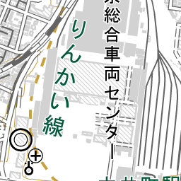 大井町駅 周辺の地図 地図ナビ