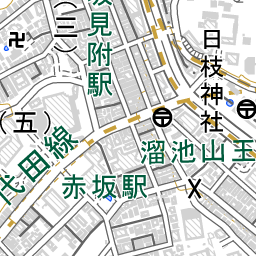 六本木一丁目駅 周辺の地図 地図ナビ