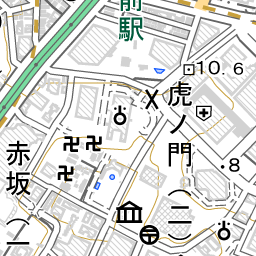 六本木一丁目駅 周辺の地図 地図ナビ