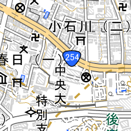 春日駅 周辺の地図 場所 アクセス 地図ナビ