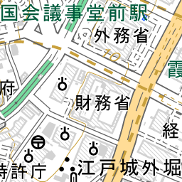 国会議事堂前駅 周辺の地図 地図ナビ