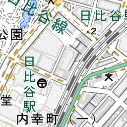 日比谷駅 周辺の地図 地図ナビ