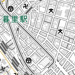 日暮里駅 周辺の地図 地図ナビ