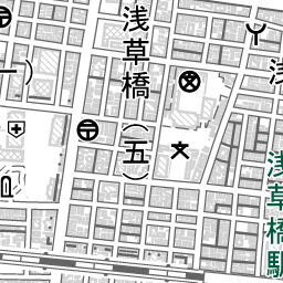 馬喰町駅 周辺の地図 地図ナビ