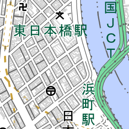 馬喰町駅 周辺の地図 地図ナビ