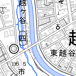 越谷駅 周辺の地図 場所 アクセス 地図ナビ