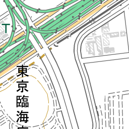 国際展示場駅 周辺の地図 地図ナビ