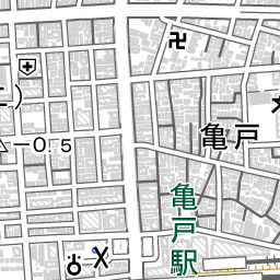 亀戸駅 周辺の地図 地図ナビ