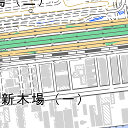 新木場駅 周辺の地図 地図ナビ