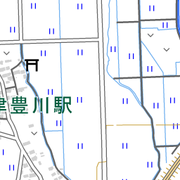 会津豊川駅 周辺の地図 地図ナビ