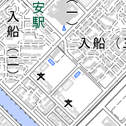 新浦安駅 周辺の地図 地図ナビ