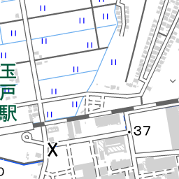 玉戸駅 周辺の地図 地図ナビ