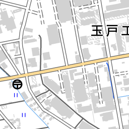 玉戸駅 周辺の地図 地図ナビ