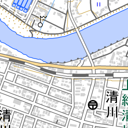 上総清川駅 周辺の地図 地図ナビ