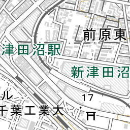 津田沼駅 周辺の地図 地図ナビ