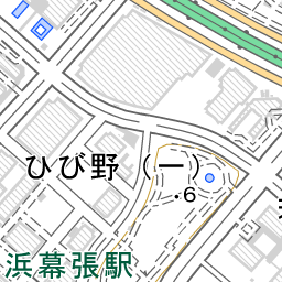 海浜幕張駅 周辺の地図 地図ナビ