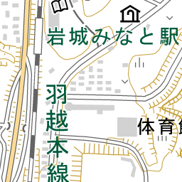 岩城みなと駅 周辺の地図 地図ナビ