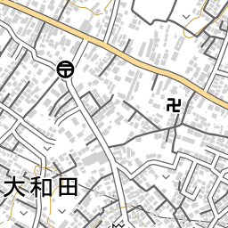 千葉県八千代市大和田 [12221001001] | 国勢調査町丁・字等別境界