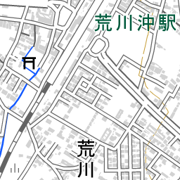 荒川沖駅 周辺の地図 地図ナビ