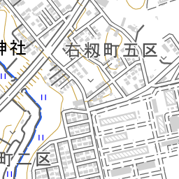 茨城県土浦市右籾町陸上自衛隊 国勢調査町丁 字等別境界データセット