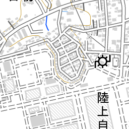 茨城県土浦市右籾町陸上自衛隊 国勢調査町丁 字等別境界データセット