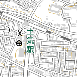 土気駅 周辺の地図 地図ナビ