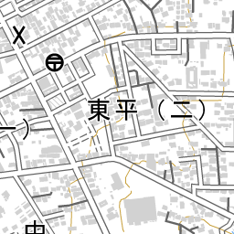 友部駅 周辺の地図 地図ナビ