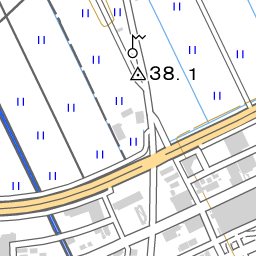 内原駅 周辺の地図 地図ナビ