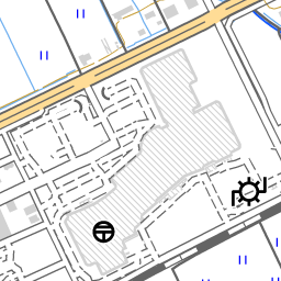 内原駅 周辺の地図 地図ナビ