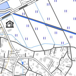内原駅 周辺の地図 地図ナビ