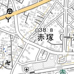 赤塚駅 周辺の地図 地図ナビ