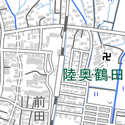 陸奥鶴田駅 周辺の地図 地図ナビ