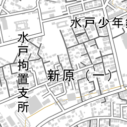 茨城県水戸市新原１丁目 国勢調査町丁 字等別境界データセット