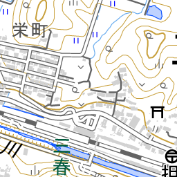 三春駅 周辺の地図 地図ナビ