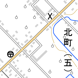 仁木駅 周辺の地図 地図ナビ