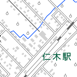 仁木駅 周辺の地図 地図ナビ