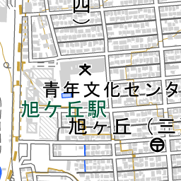 旭ヶ丘 仙台 駅 周辺の地図 地図ナビ