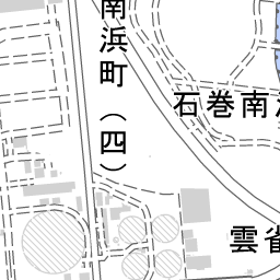 宮城県石巻市雲雀野町１丁目 国勢調査町丁 字等別境界データセット