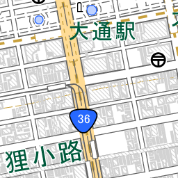 西４丁目駅 周辺の地図 地図ナビ