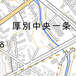 大谷地駅 周辺の地図 地図ナビ