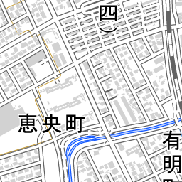 北海道恵庭市恵央町 [012310090] | 国勢調査町丁・字等別境界データセット