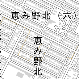 DIGITOWN 北海道恵庭市 地図データ DIGITOWN 北海道恵庭市 地図データ デジタウン 恵庭市 202302