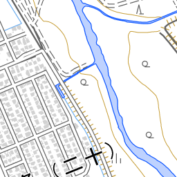 南校川 [8101030411] 石狩川水系 地図 | 国土数値情報河川データセット