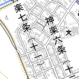 立体地図 石狩川-