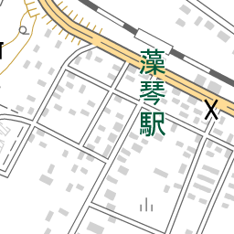 藻琴駅 周辺の地図 地図ナビ