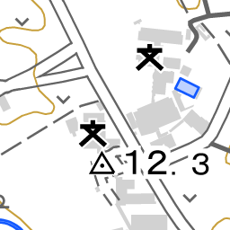 下地中学校の地図 宮古島市下地洲鎌250 地図ナビ