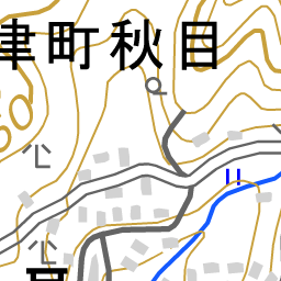 秋目川水系 国土数値情報河川データセット